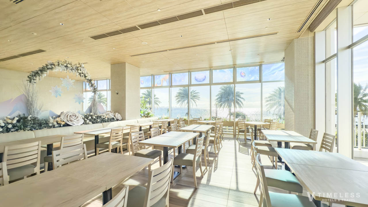 レストラン「マティーラ」の店内