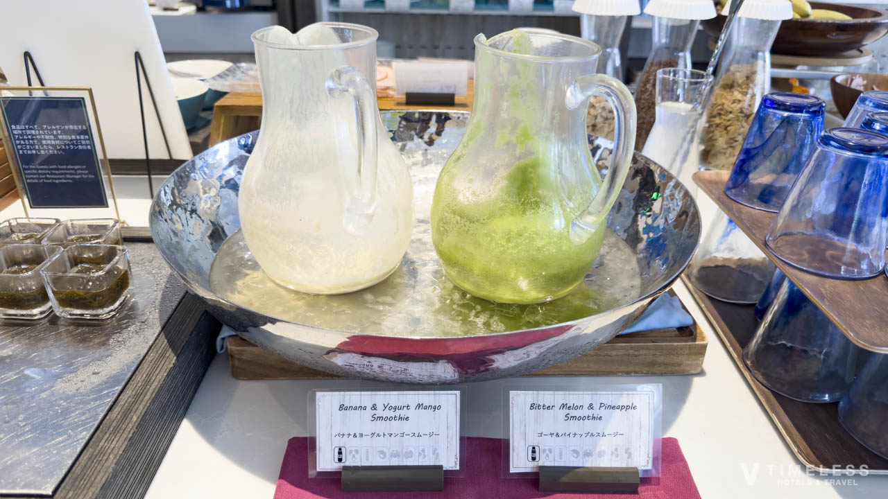 バナナとゴーヤのスムージー