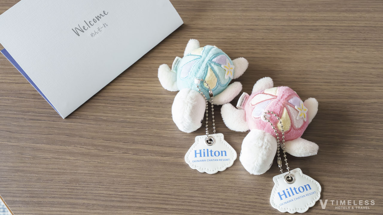 スイート宿泊特典でプレゼントされたキーホルダー