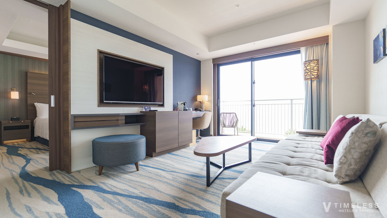 ダブルツリーbyヒルトン沖縄北谷リゾートのスイートルーム