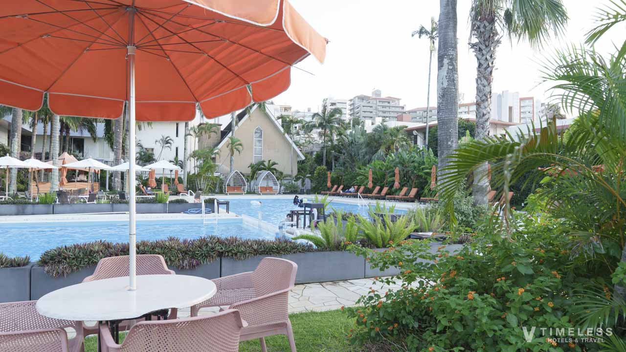 プールサイドバーベキュー