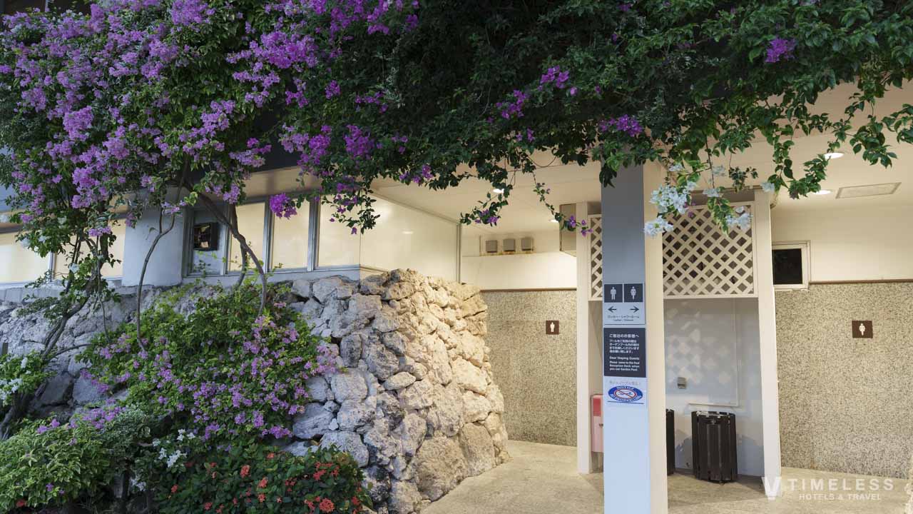 ロッカールームとシャワーも完備