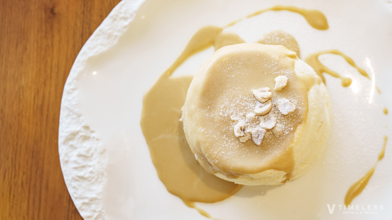 ハレクラニ沖縄で人気のふわふわのパンケーキ