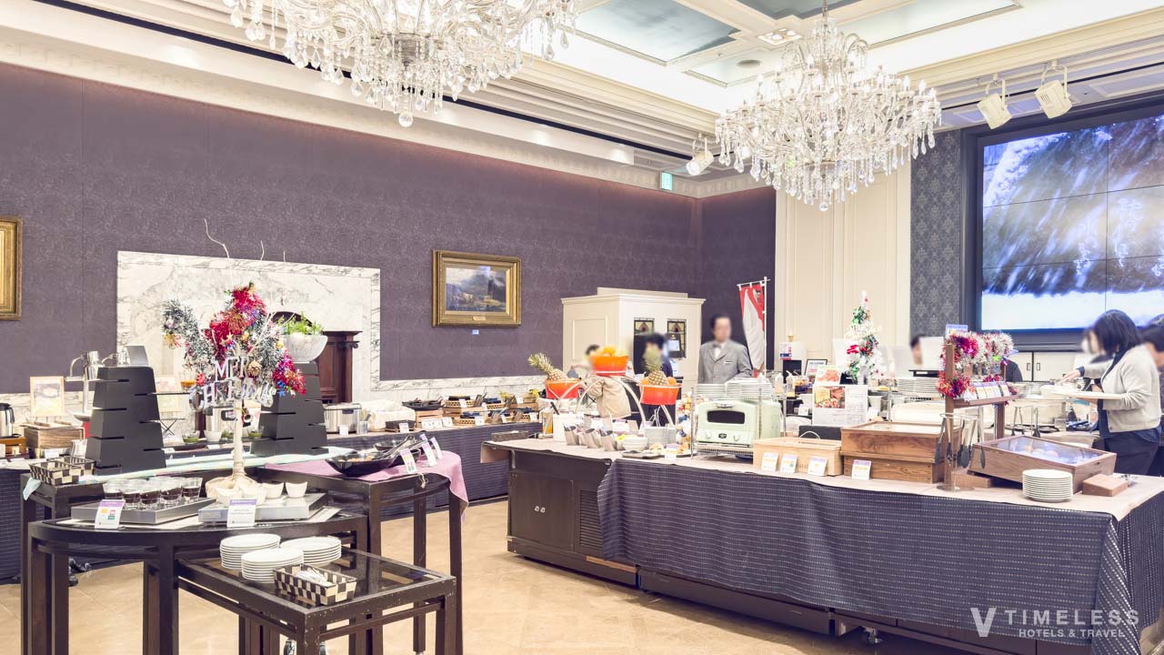 ホテルモントレ京都 朝食ビュッフェ全体|和洋料理が並ぶ充実した朝食ラインナップ