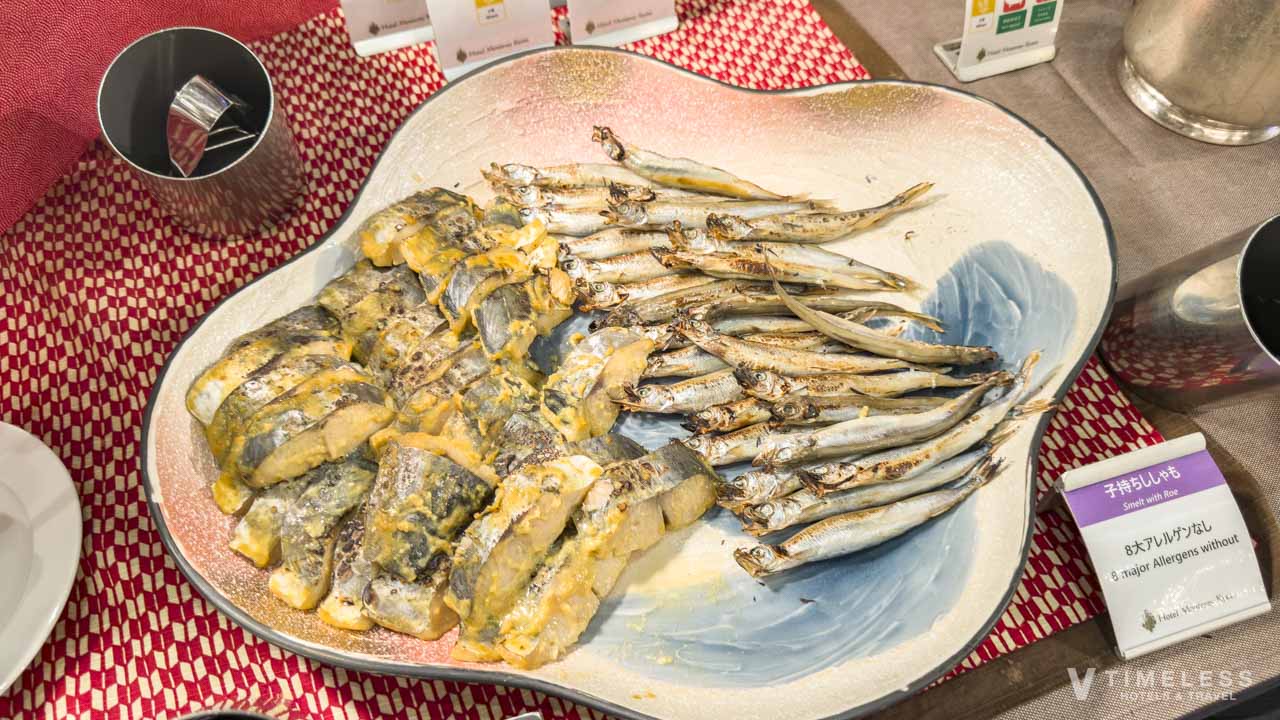 ホテルモントレ京都 朝食ビュッフェの焼き魚|京風の味付けが楽しめる和食メニュー