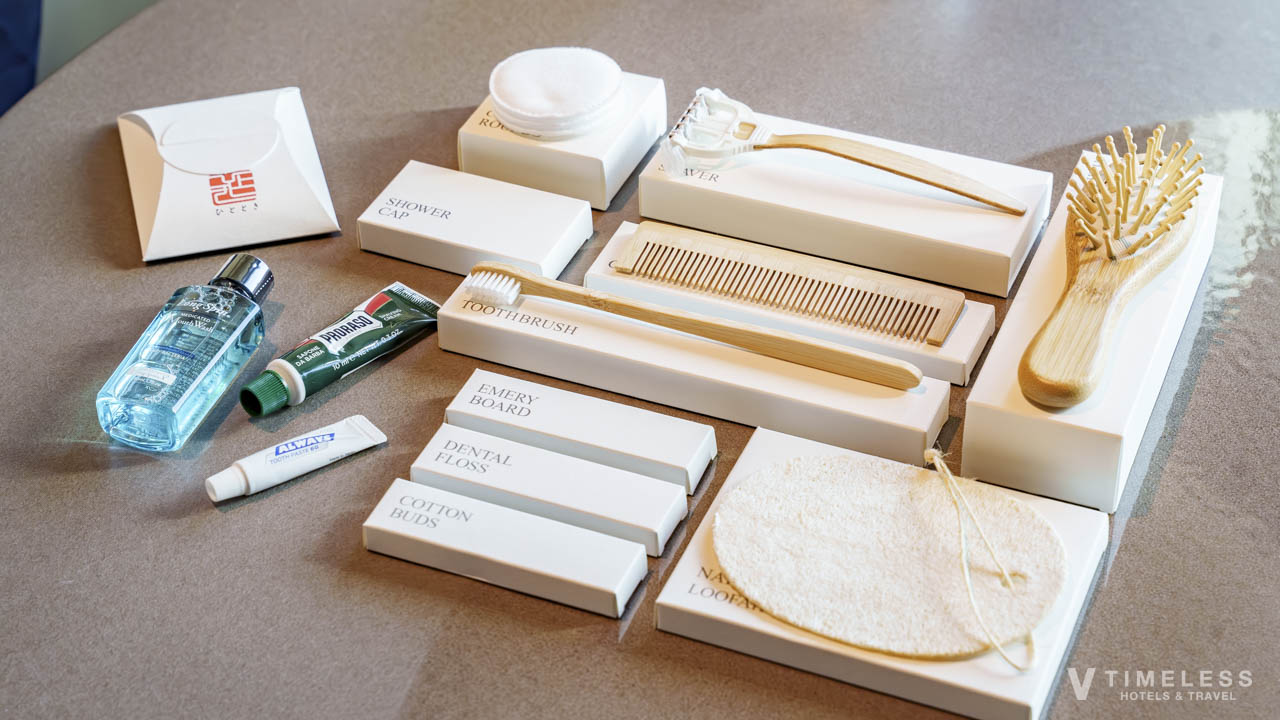 JWマリオット・ホテル東京 部屋のアメニティ一式|歯ブラシやスキンケアが揃う充実の内容