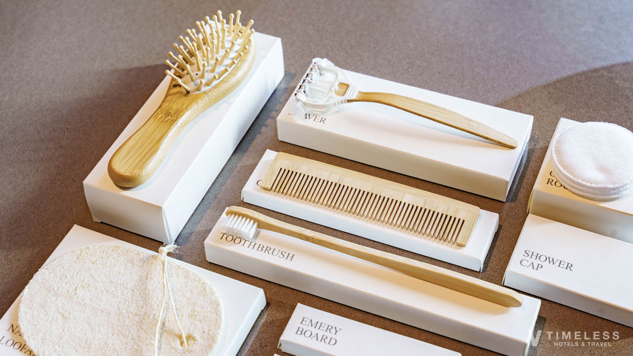 JWマリオット・ホテル東京のアメニティ|サスティナビリティを意識した竹製のアメニティ