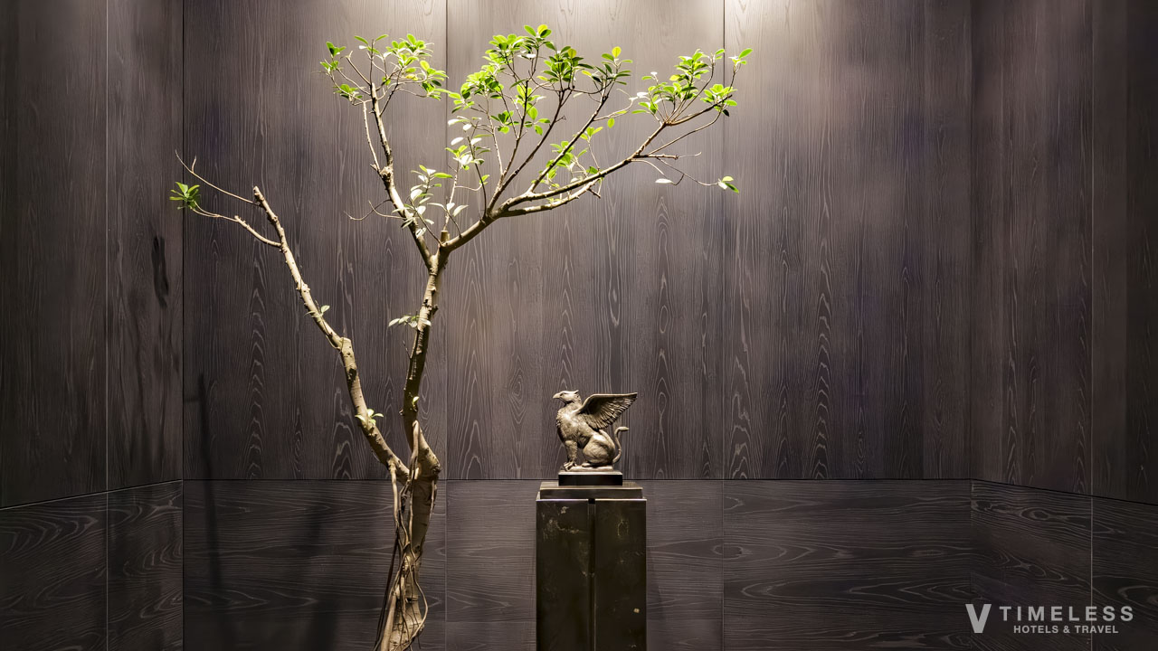 上質な素材感を楽しめるJWマリオット・ホテル東京の内装