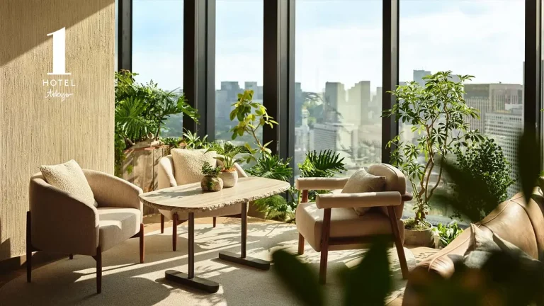 1 Hotel Tokyo｜赤坂の空に生まれた、自然と深呼吸するサステナブルラグジュアリー