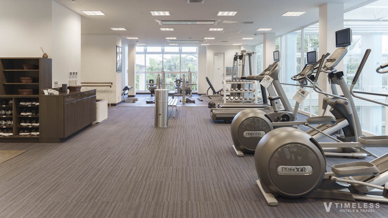 ルネッサンスリゾートオキナワのフィットネスジム