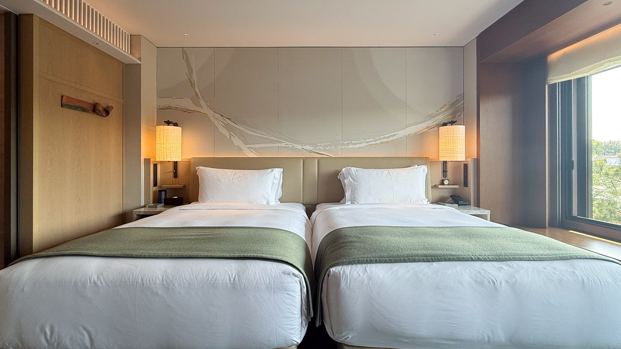 HOTEL THE MITSUI KYOTOのベッド