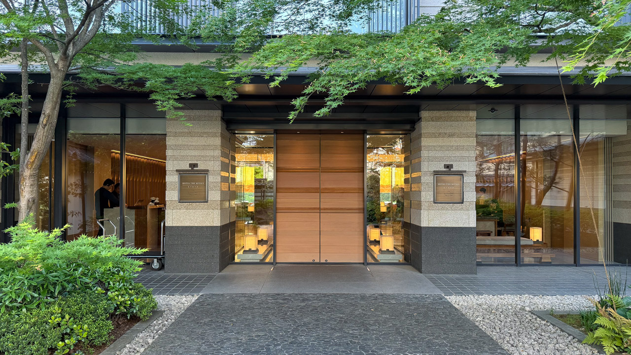 HOTEL THE MITSUI KYOTOのエントランス