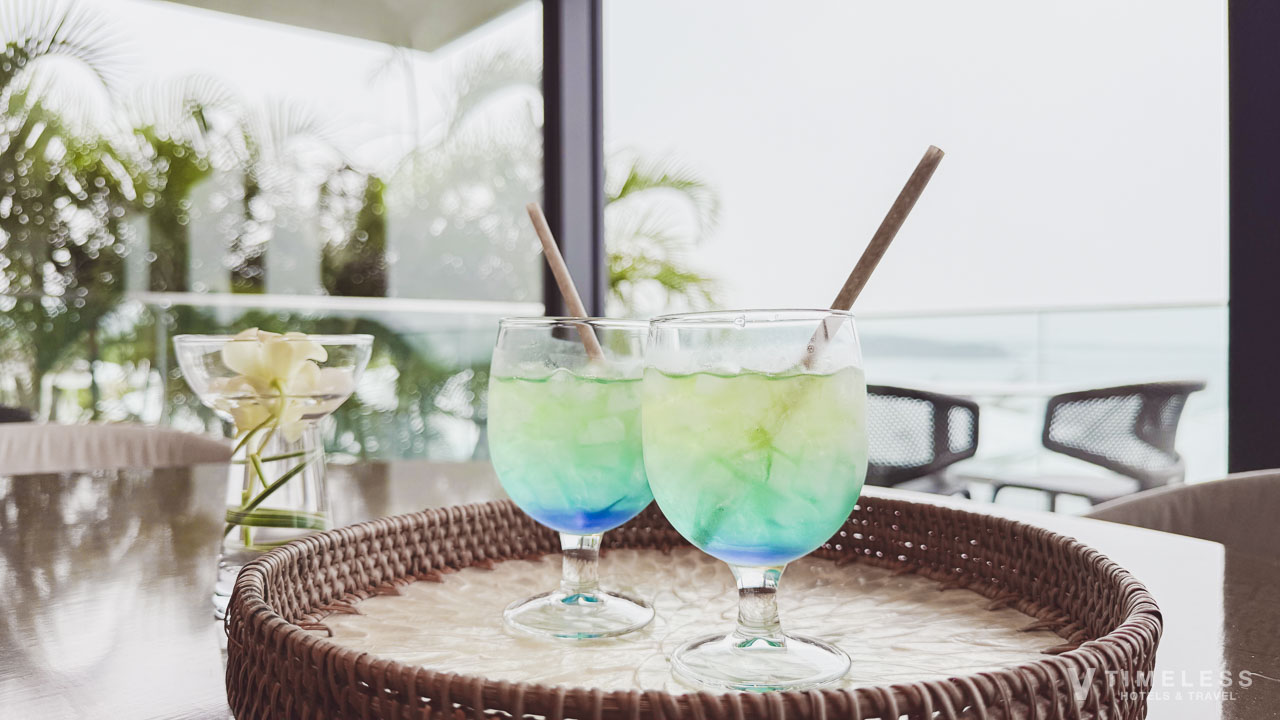 クラブラウンジのウェルカムドリンク