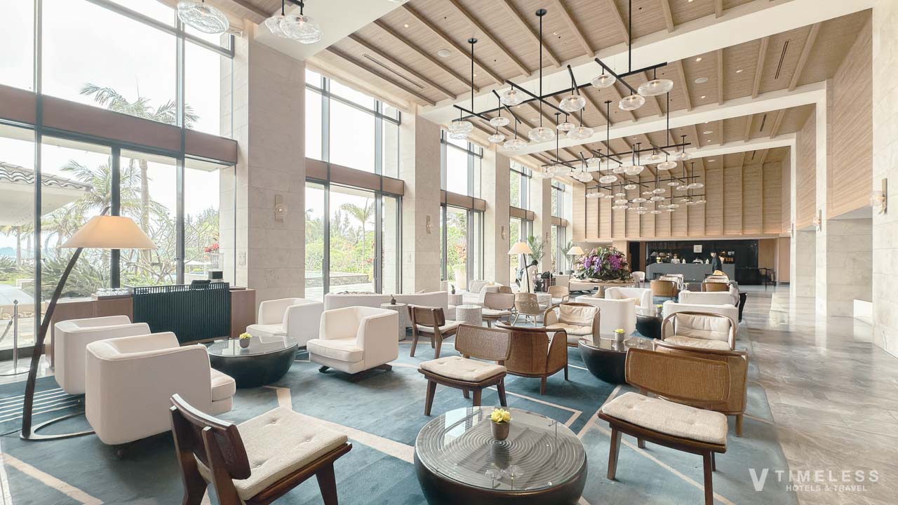 ビーチウイングのロビーの雰囲気