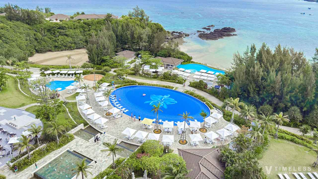 ビーチウイングのロビーの雰囲気