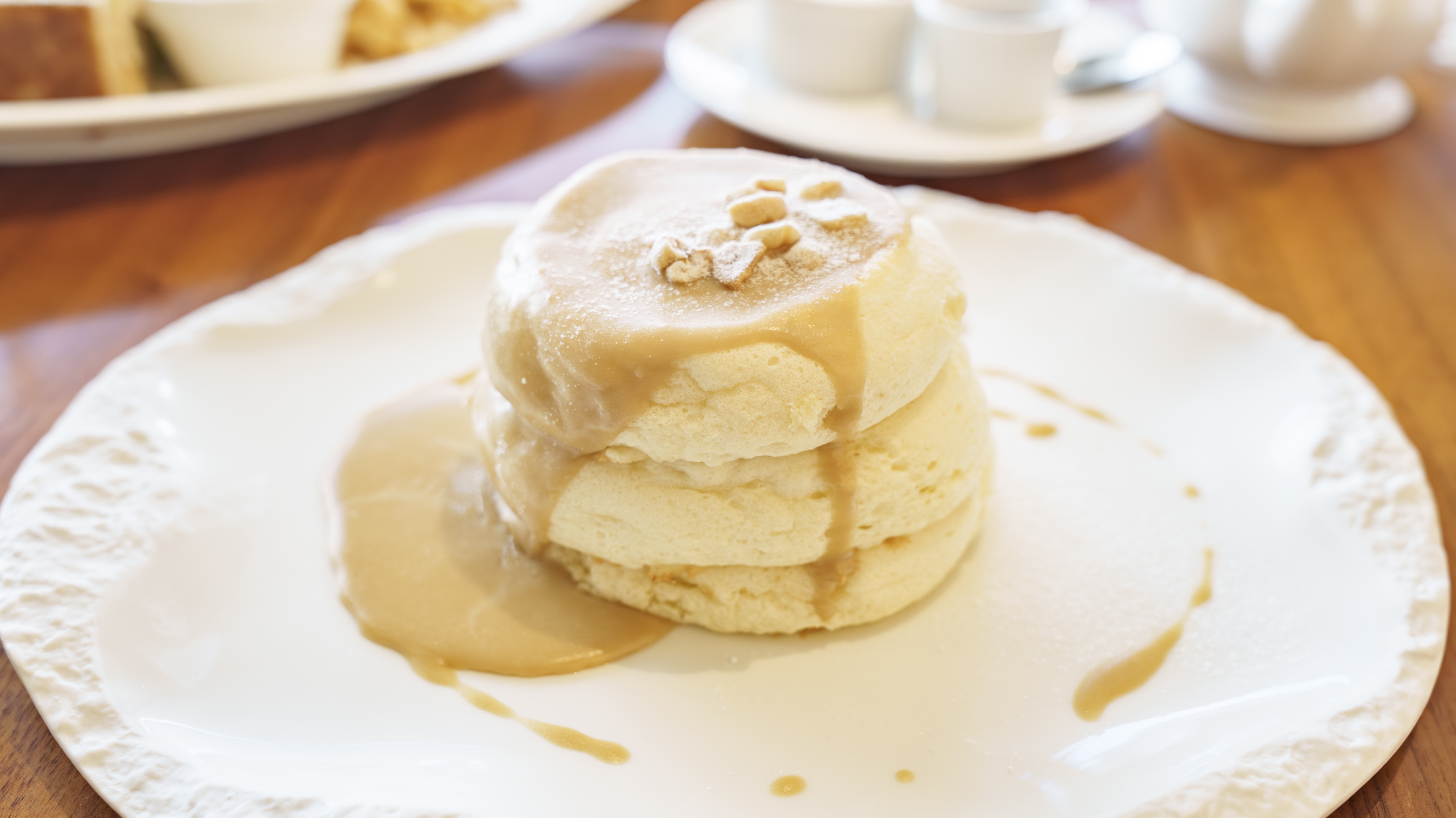 ハレクラニ沖縄で人気のふわふわのパンケーキ