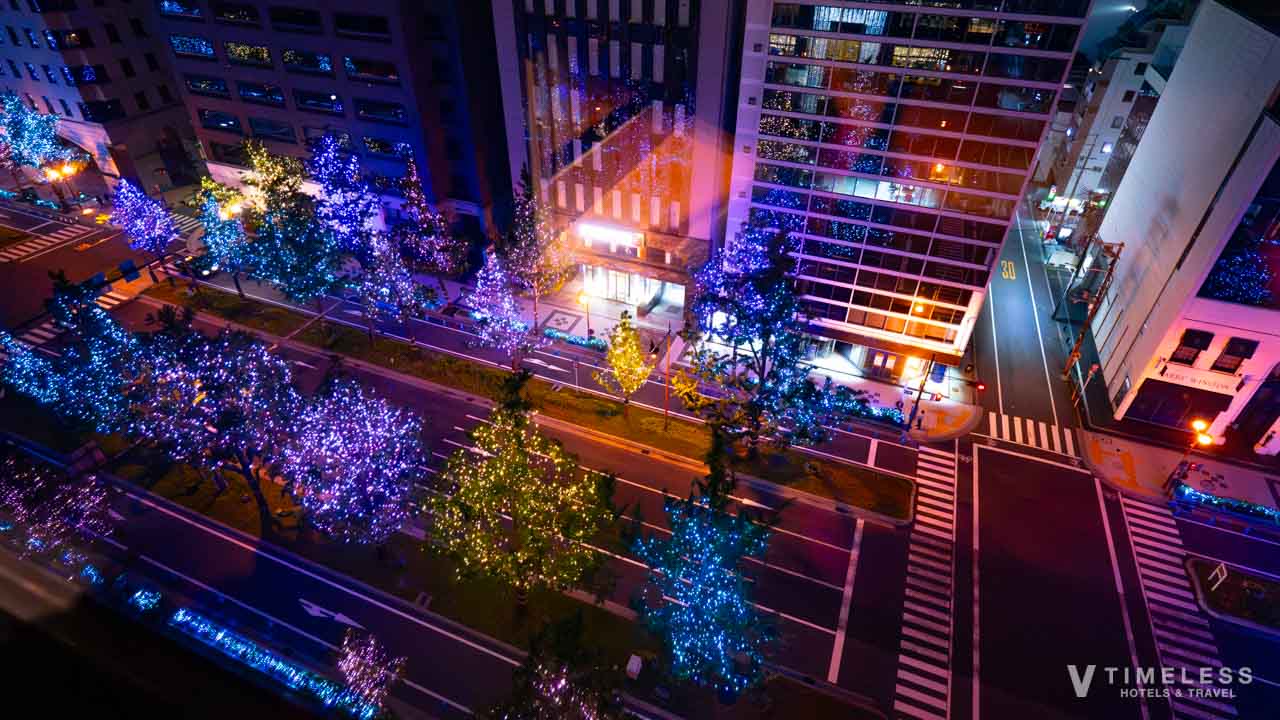 御堂筋のイルミネーション