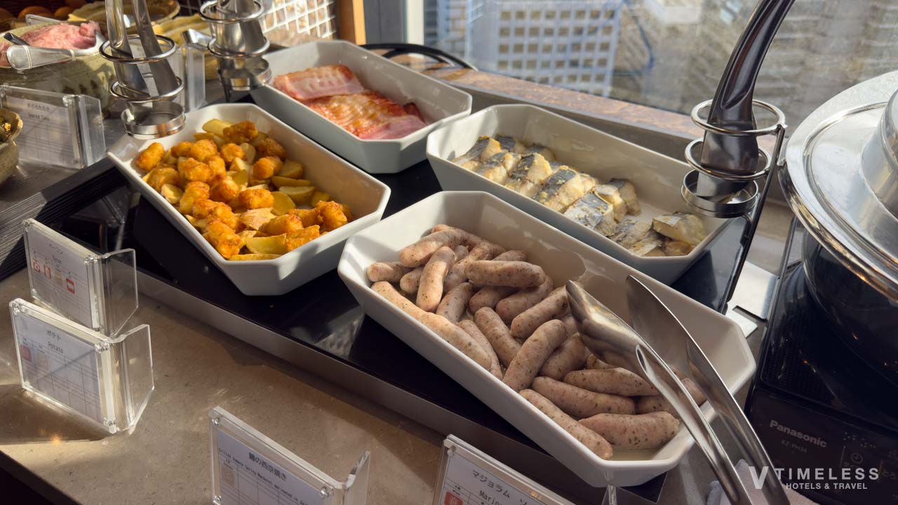 朝食の洋食メニュー