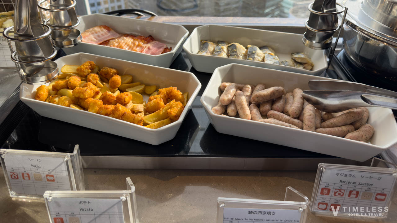 朝食の洋食メニュー