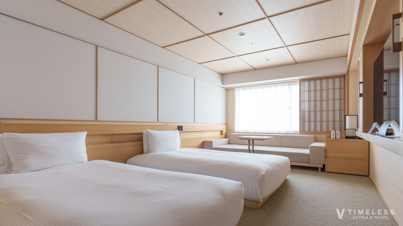 ダブルツリーbyヒルトン京都東山の客室「プレミアムツイン」