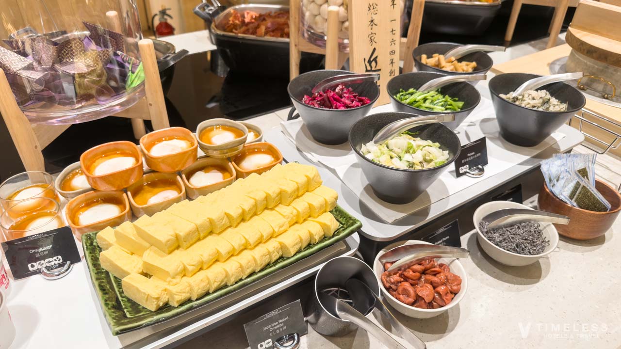 朝食ビュッフェは京都料理が豊富なラインナップ