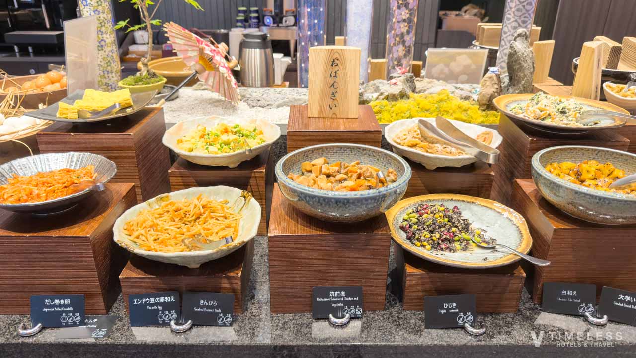京都料理おばんざいが豊富な朝食ビュッフェ