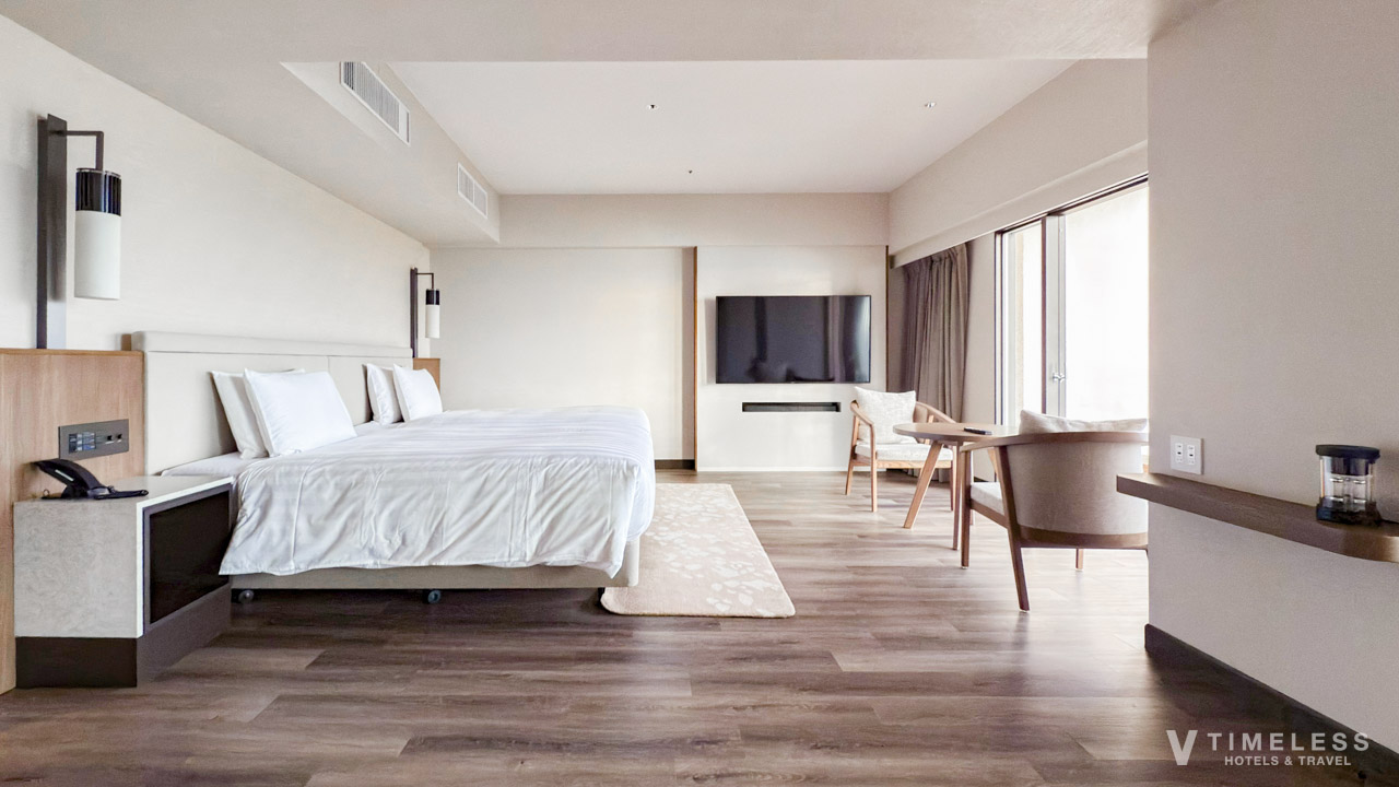 オリエンタルホテル沖縄の広々とした客室