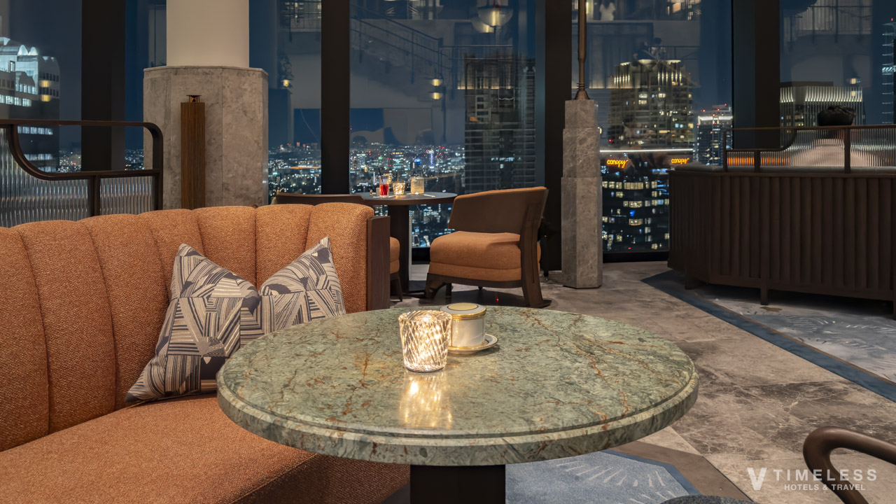 ピーコックアレーから見下ろす夜景