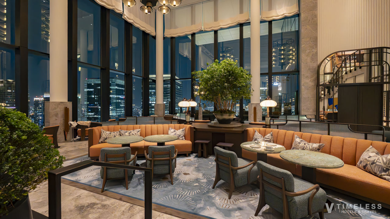 ウォルドーフ・アストリア大阪のラウンジについて