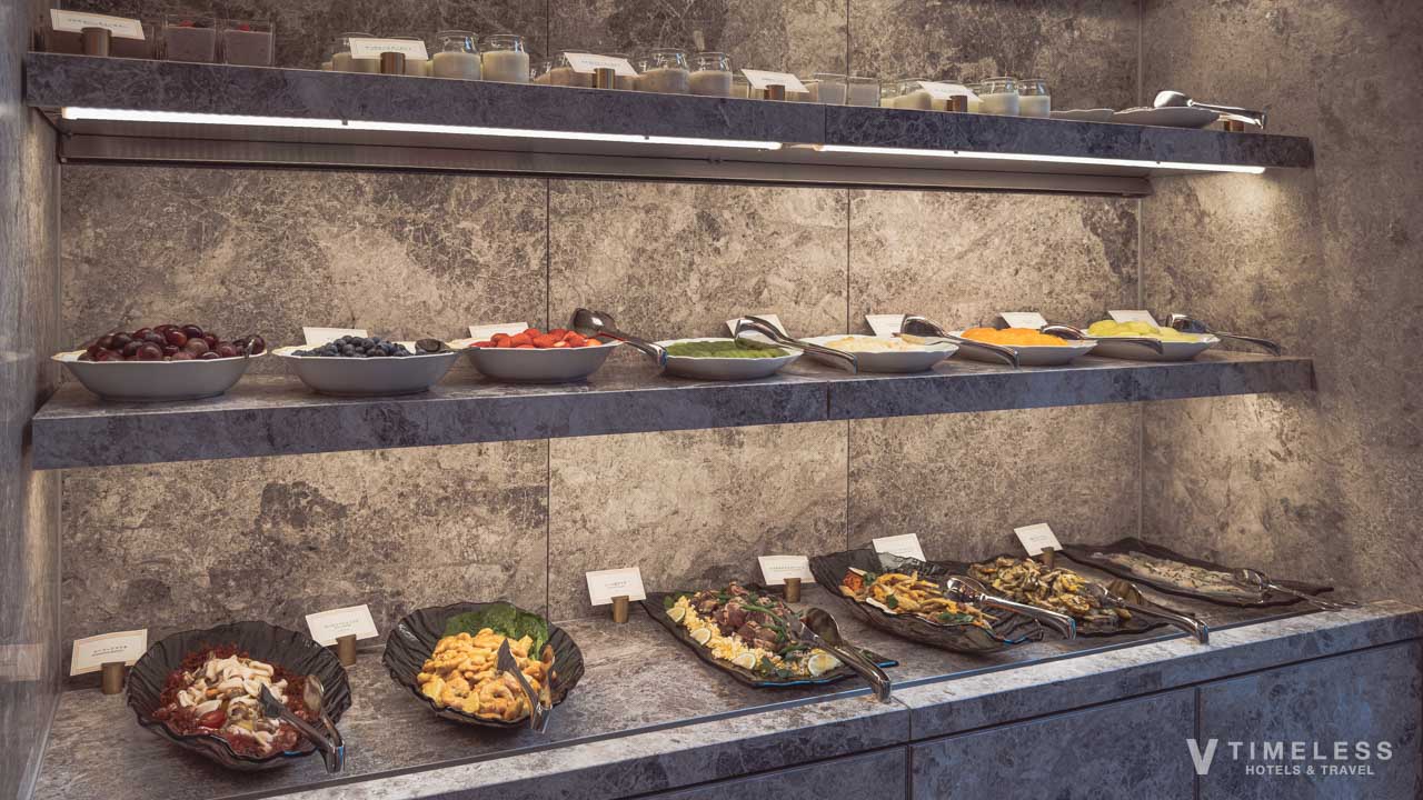 豊富な朝食メニュー