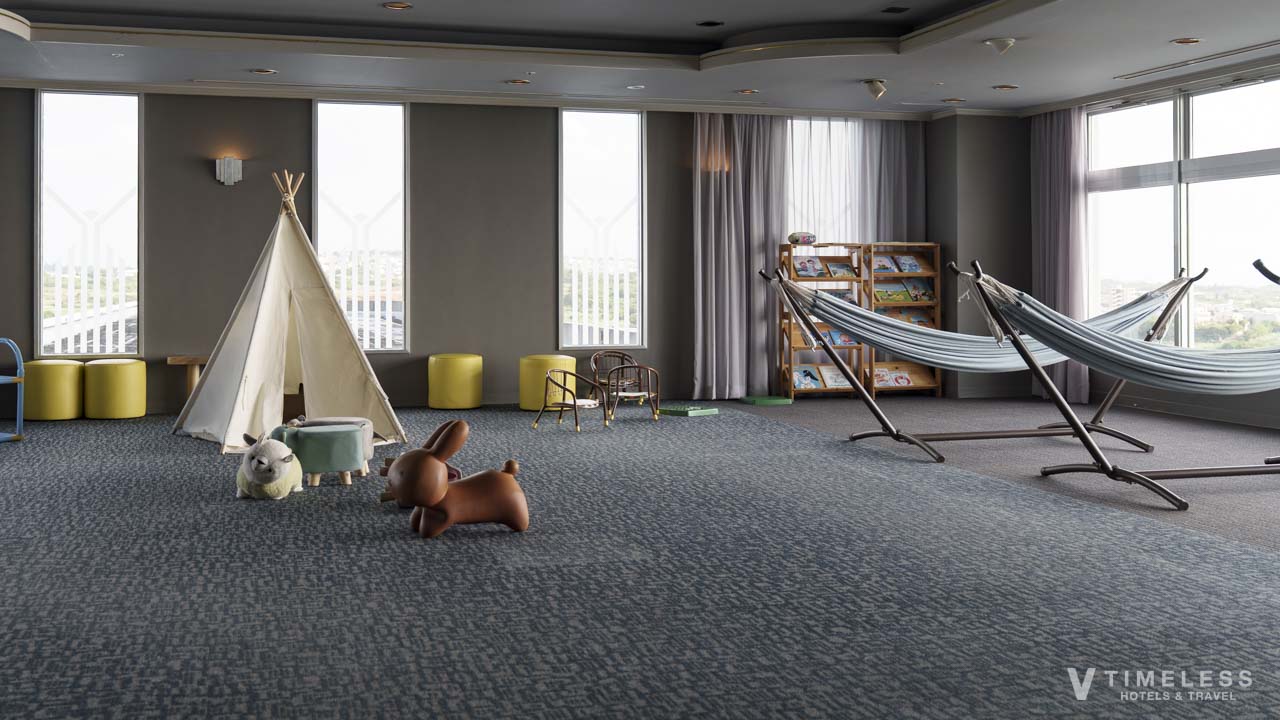 エグゼクティブラウンジ内になる休憩スペース