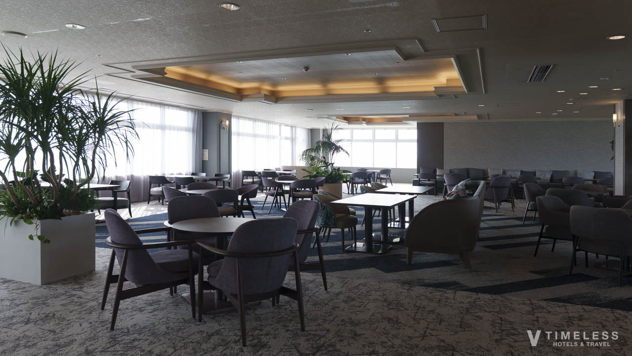 エグゼクティブラウンジのテーブル席