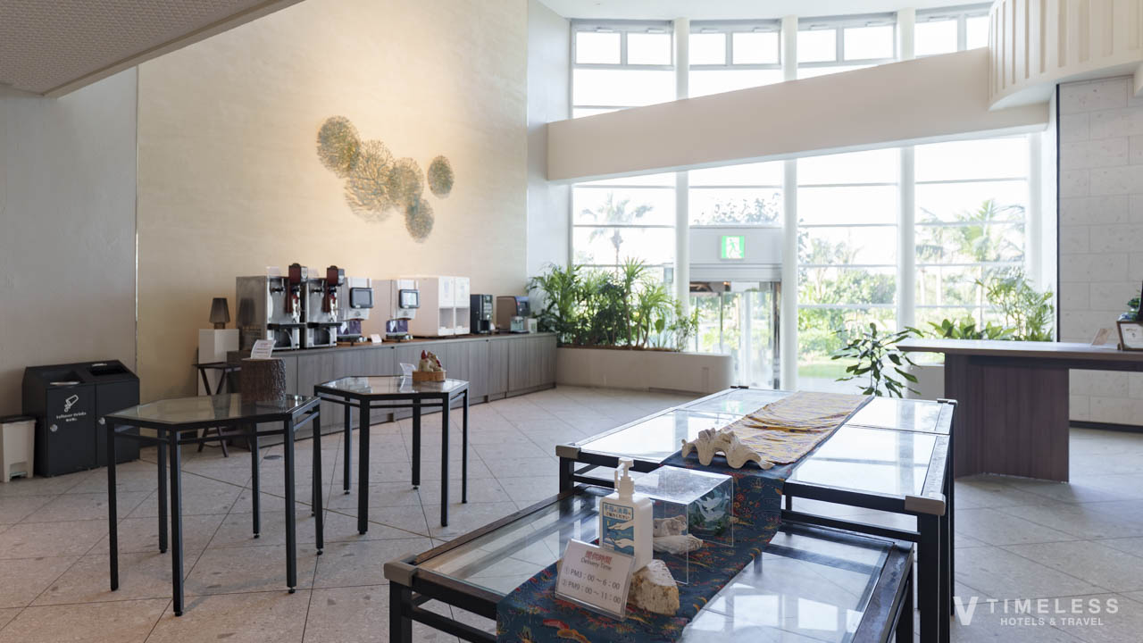 ロビー横にある通常ラウンジ