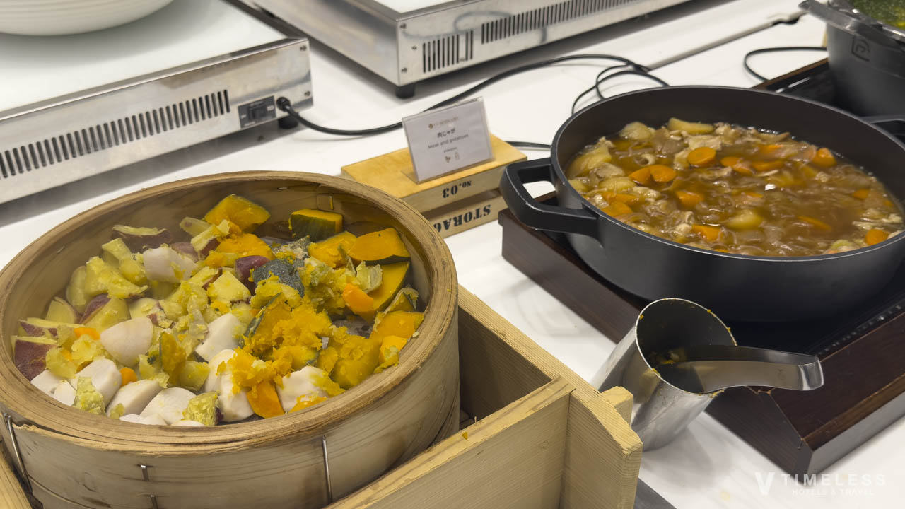 温野菜や肉じゃが