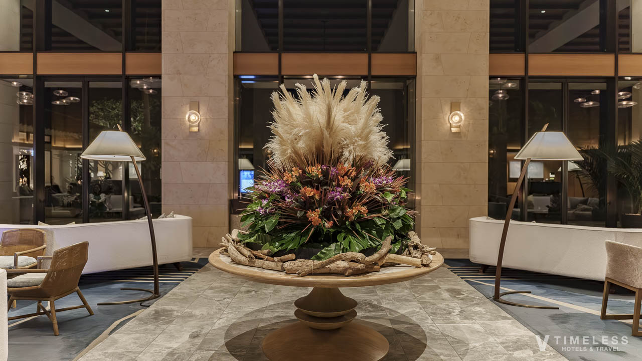 ビーチウイングのフラワーアレンジメント