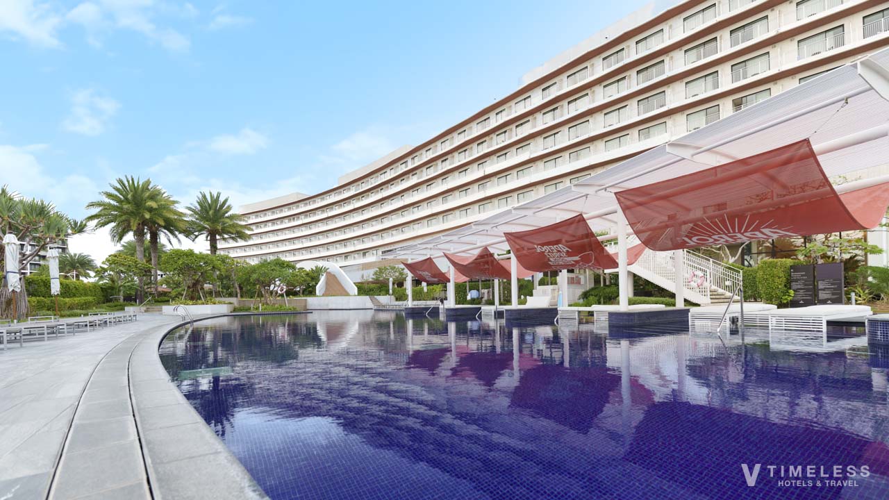 落ち着いた雰囲気のカスケードプール