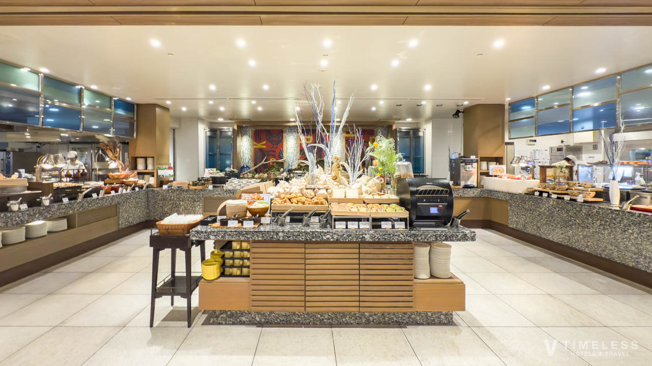 ビュッフェレストラン「スリユン」の朝食