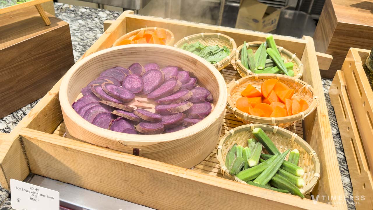 温野菜は北谷の塩で食べるのがおすすめ