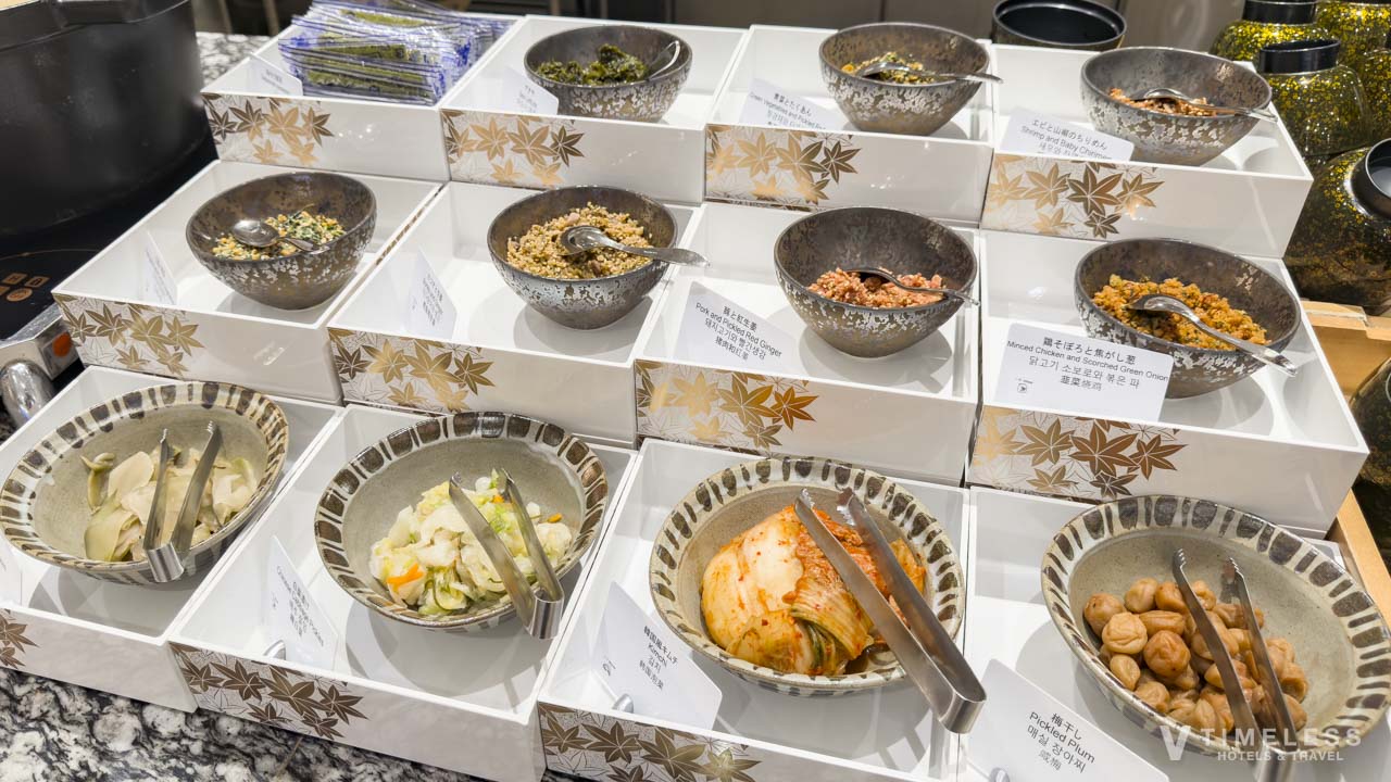 ごはんのおかずも充実のラインナップ