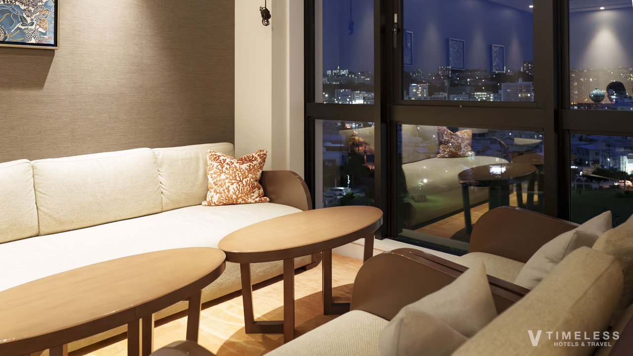 エグゼクティブラウンジの夜の様子