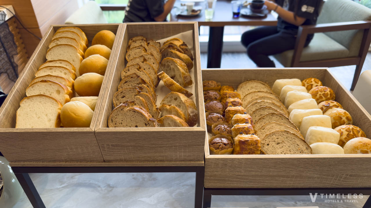 パンの種類も充実