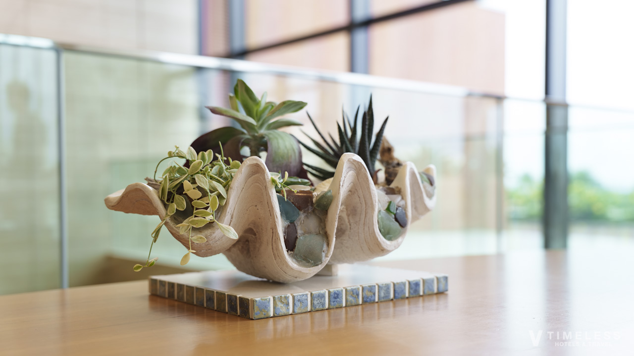 さりげなく置かれているオブジェも素敵