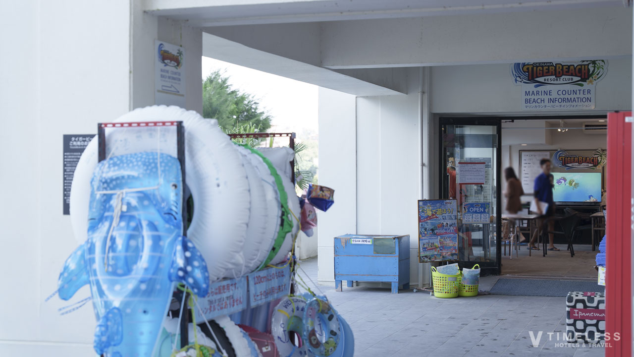 タイガービーチのマリンカウンター