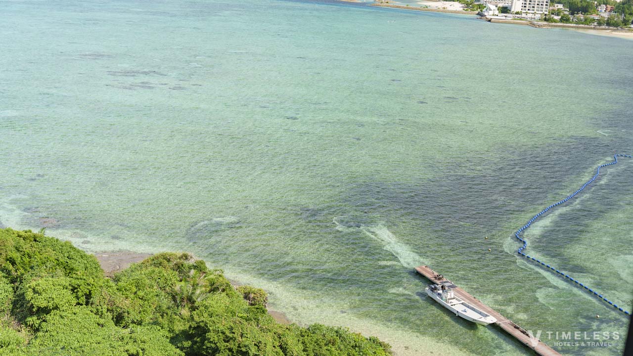 エメラルドグリーンが美しいタイガービーチ
