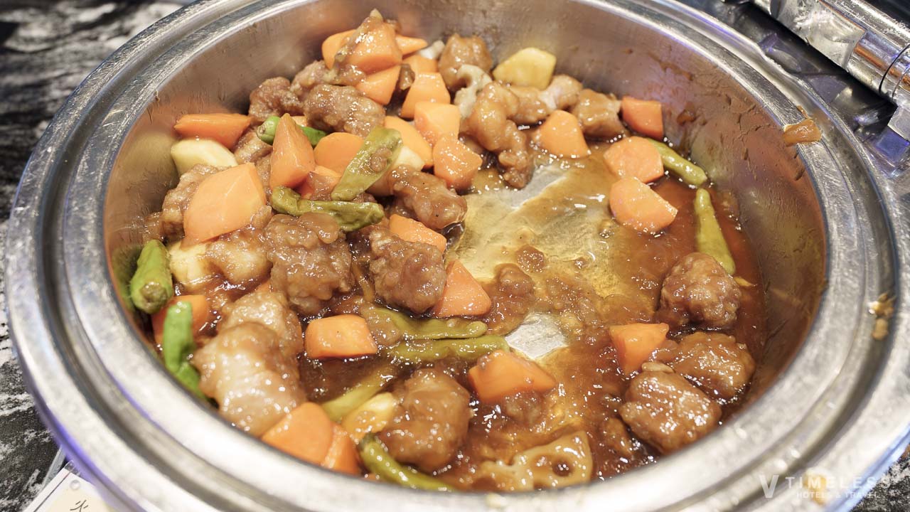 おすすめなのがシークゥワーサー酢豚