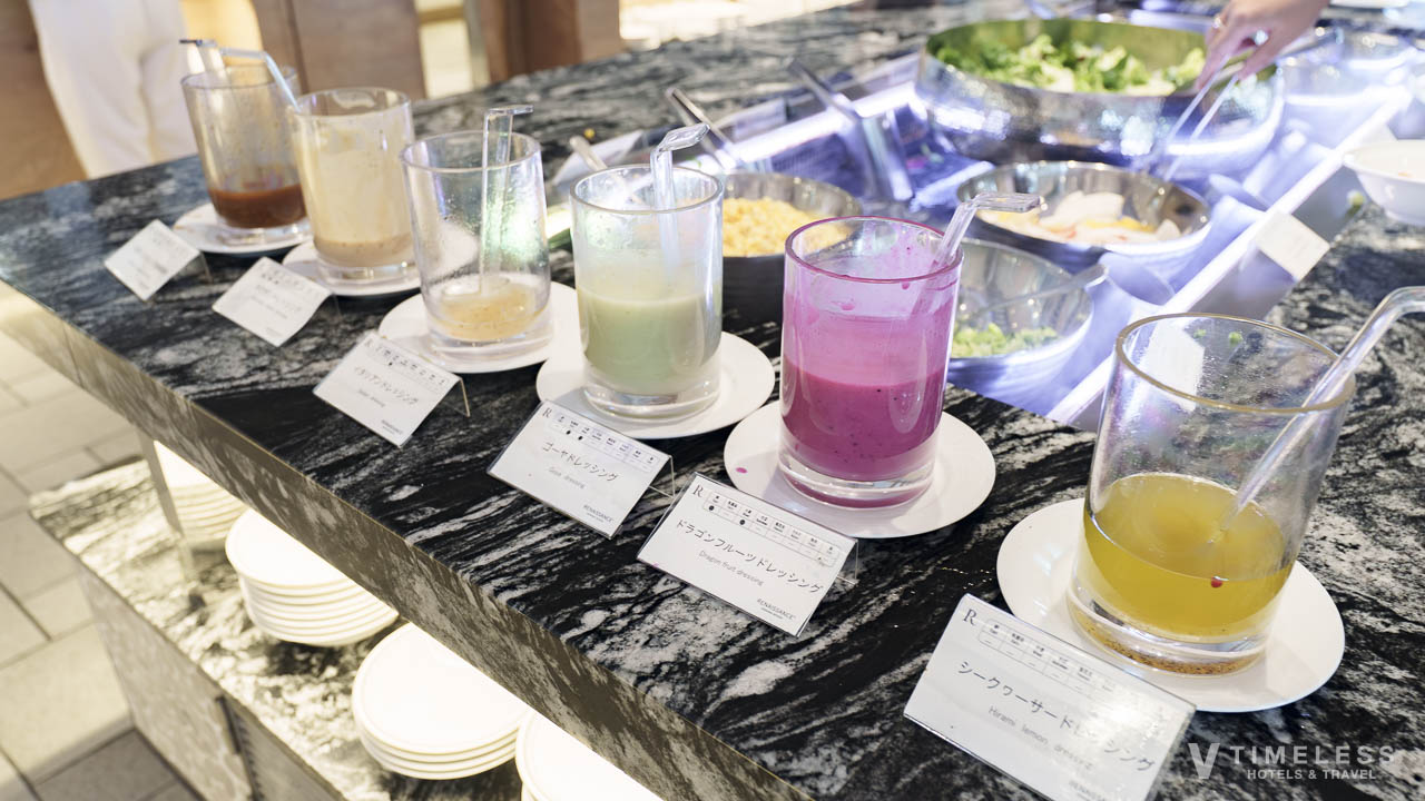 ドレッシングも充実のラインナップ