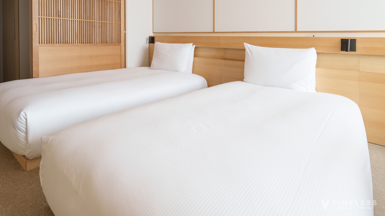 ベッドはツインベッド