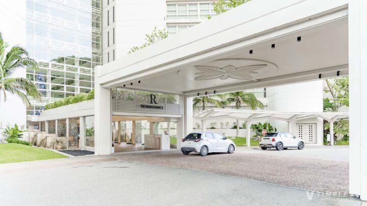 ルネッサンスリゾートオキナワのエントランス