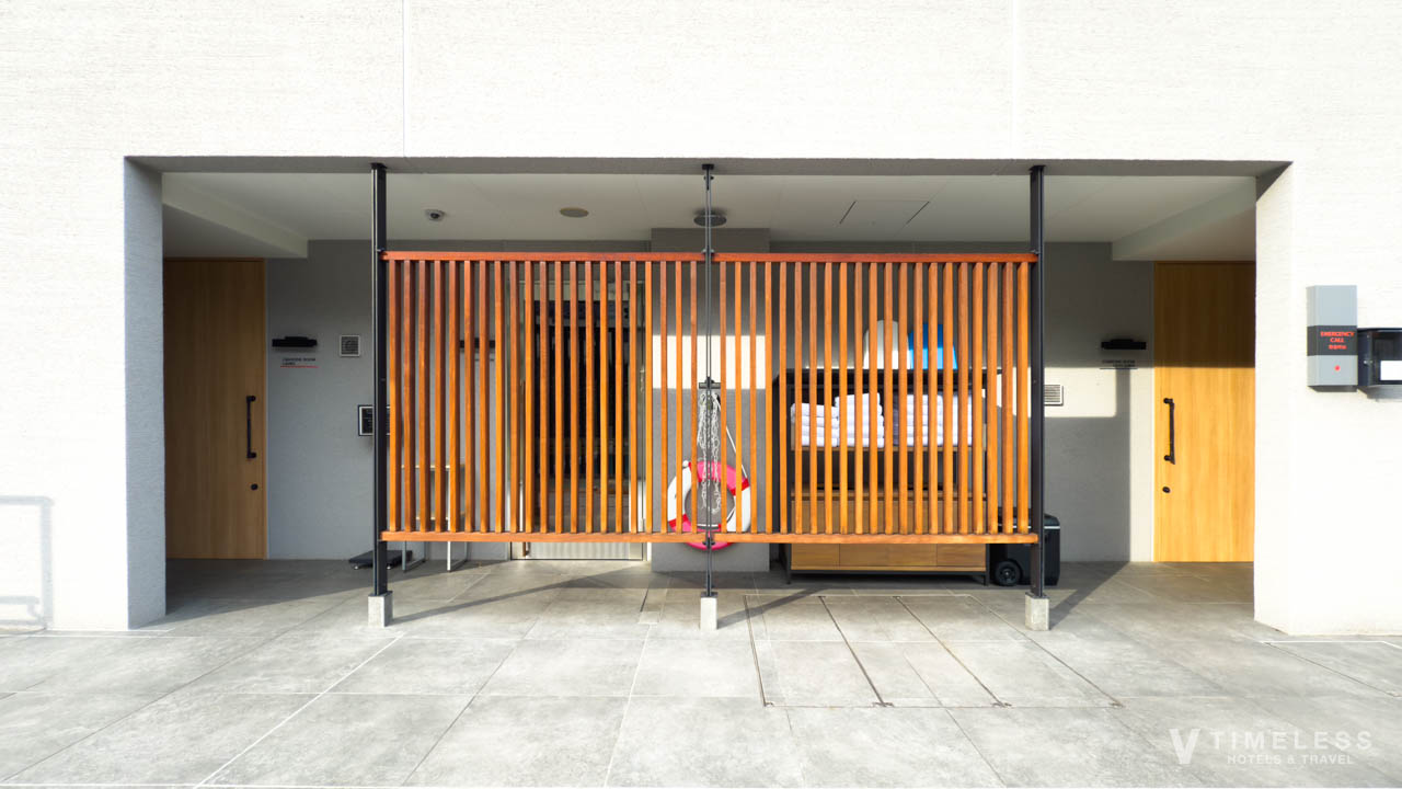 更衣室やサウナも完備