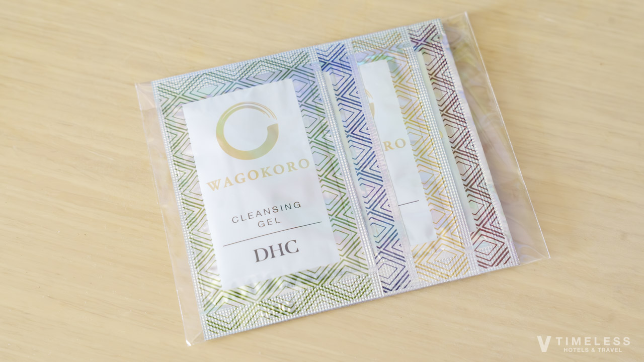 ホテルモントレ京都 客室アメニティ｜スタンダードツイン部屋で使えるDHC WAGOKOROのクレンジングジェル